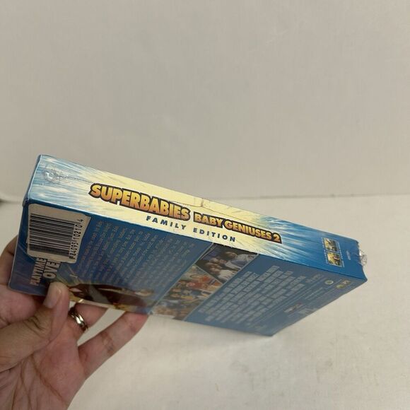 Superbabies: Baby Geniuses 2 (VHS, 2005, Family Edition) NEW SEALED - Picture 4 of 6
